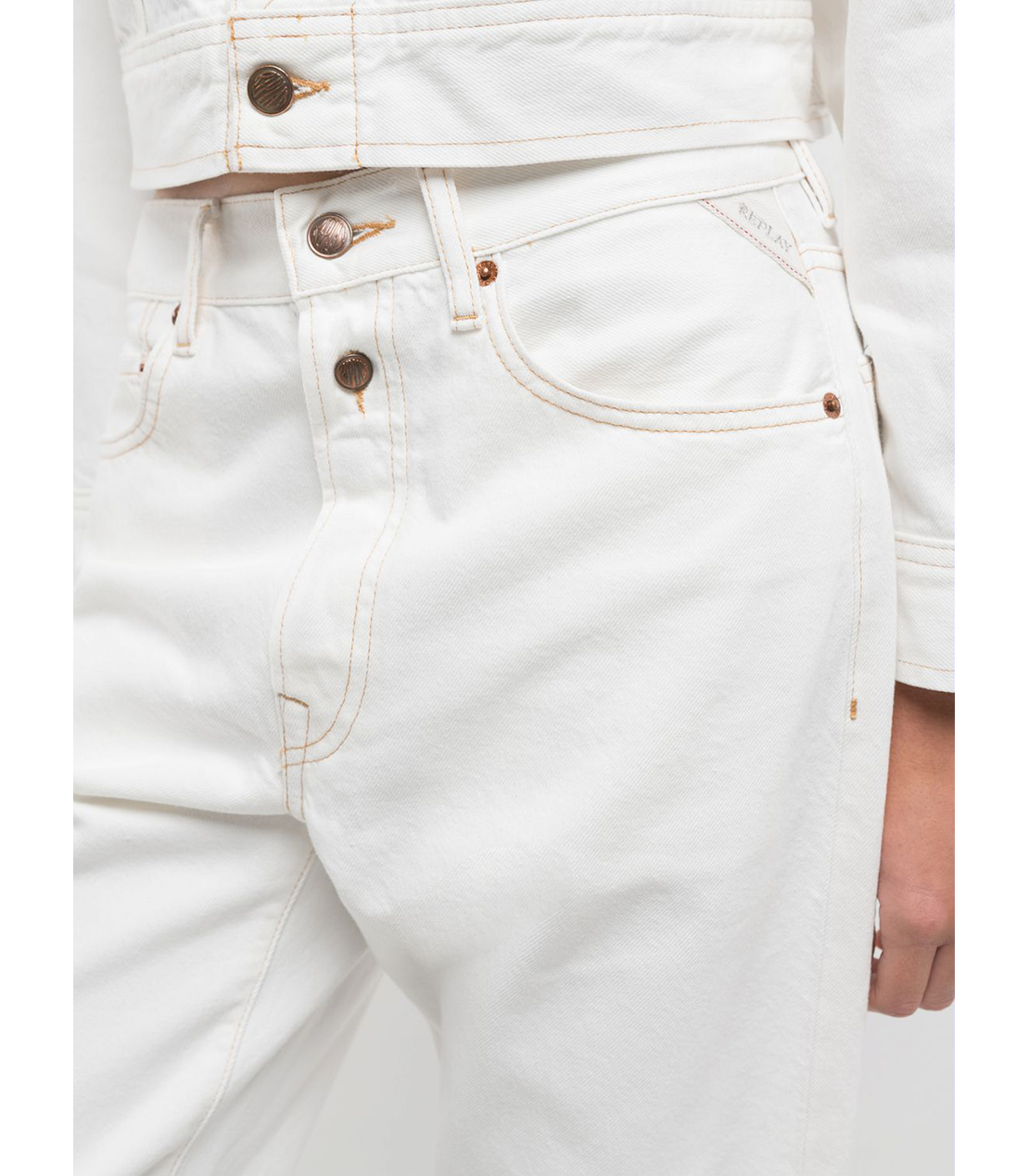 9Z1 ECO PLUS コンフォートストレートフィットデニム（セットアップモデル） 詳細画像 ホワイト 5